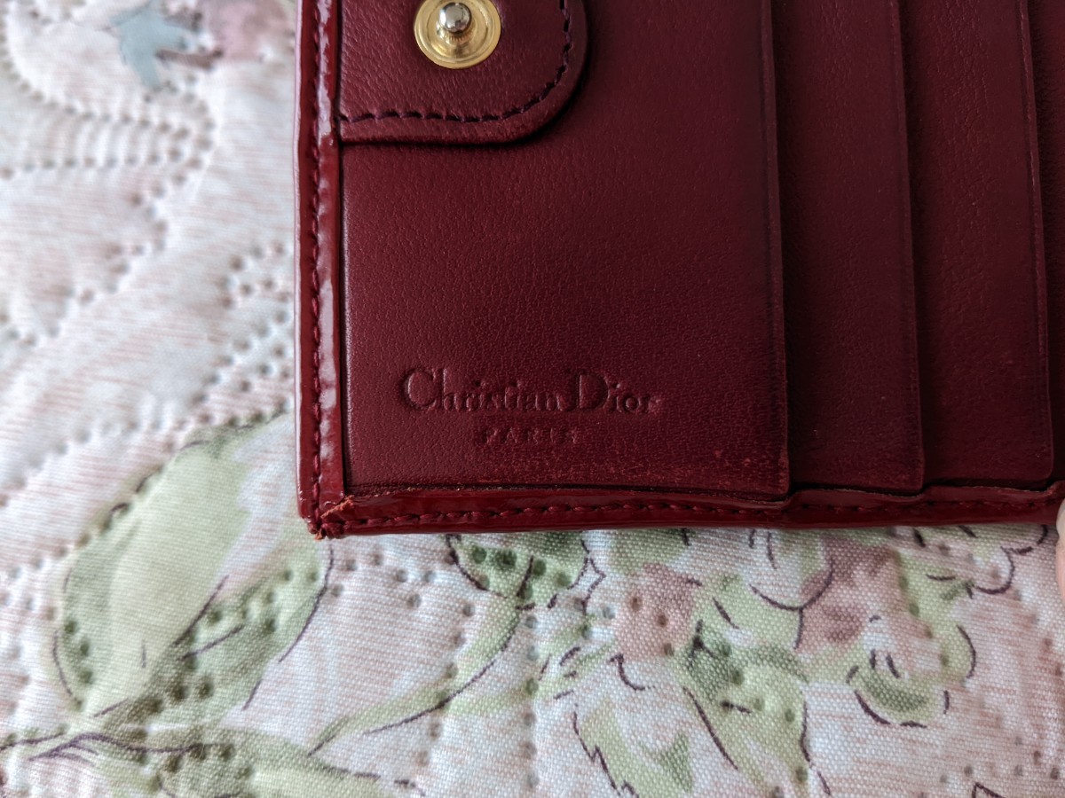 Christian Dior クリスチャンディオール  二つ折り財布