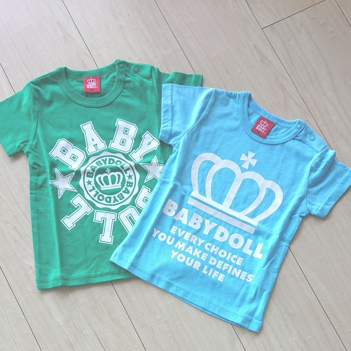 最大58%オフ! 新品未使用baby doll Tシャツ2枚セット millenniumkosovo.org