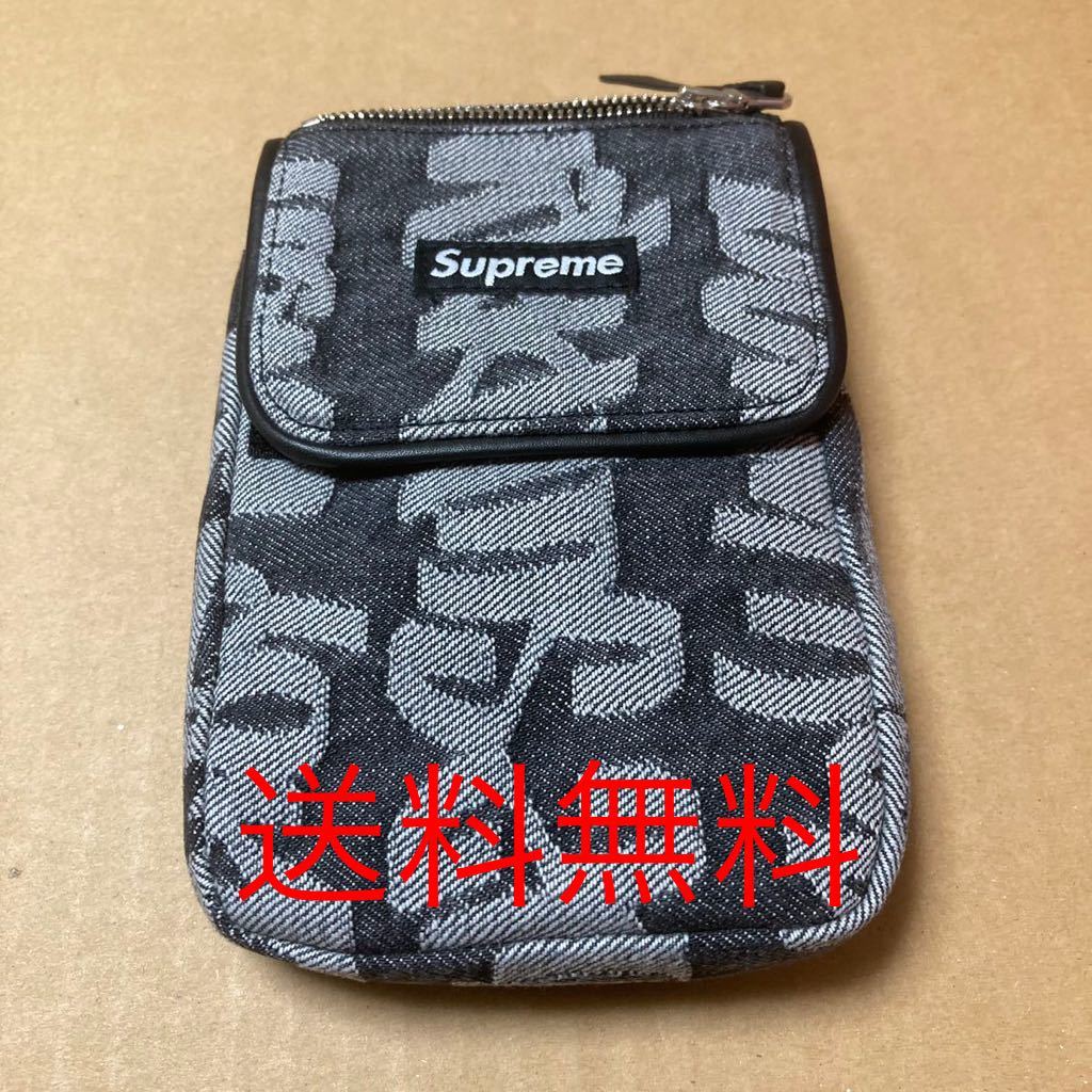 黒 送料込み 即決 国内正規新品 Supreme 22SS Fat Tip Jacquard Denim