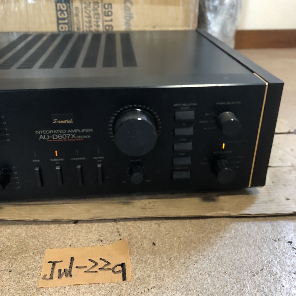 Sansui サンスイ AU-D607X DECADE プリメインアンプ 中古品 Sansui サンスイ AU-D607X DECADE プリメインアンプ 中古品