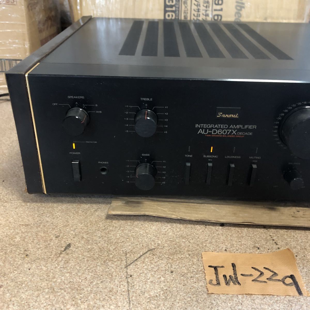 Sansui サンスイ AU-D607X DECADE プリメインアンプ 中古品 Sansui サンスイ AU-D607X DECADE プリメインアンプ 中古品