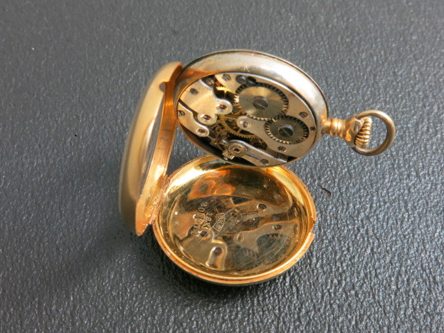 精工舎 EMPIRE 懐中時計 手巻き K18 刻印 SEIKO 18金 【新品非売品