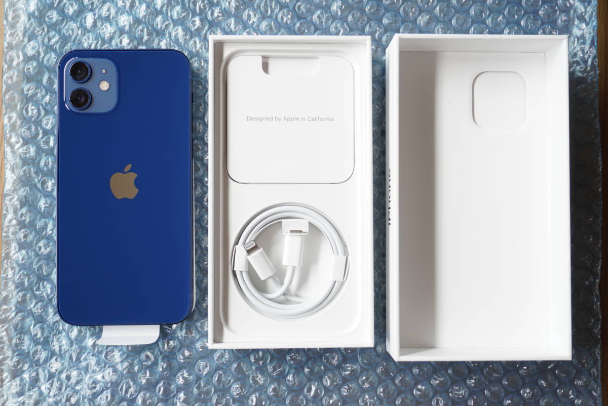休日 Apple アップル iPhone12 64GB ブルー MGHR3J A SIMフリー 新入荷