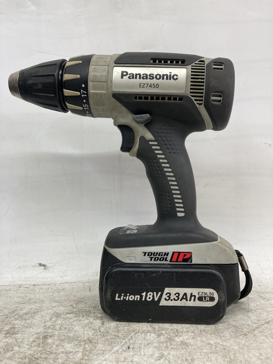 品】☆Panasonic(パナソニック) 充電ドリルドライバー18V EZ7450LS2S-H