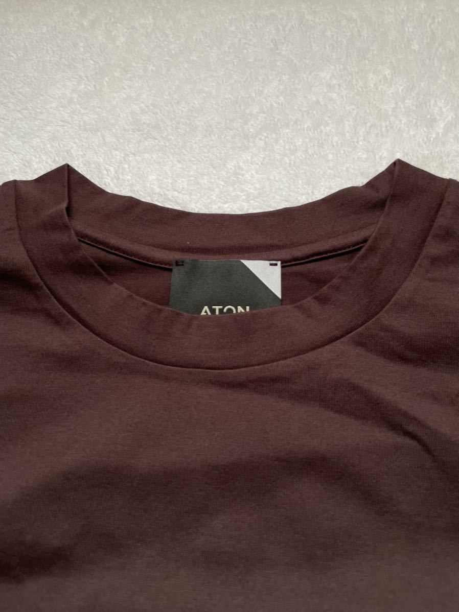 新品】ATON SUVIN60/2 半袖Tシャツ サイズ2 エイトン カットソー