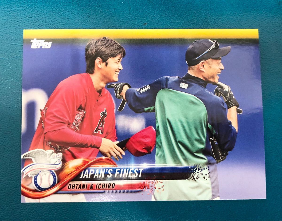 激レア！イチロー 大谷翔平 パッチカード topps ichiro ohtani | www