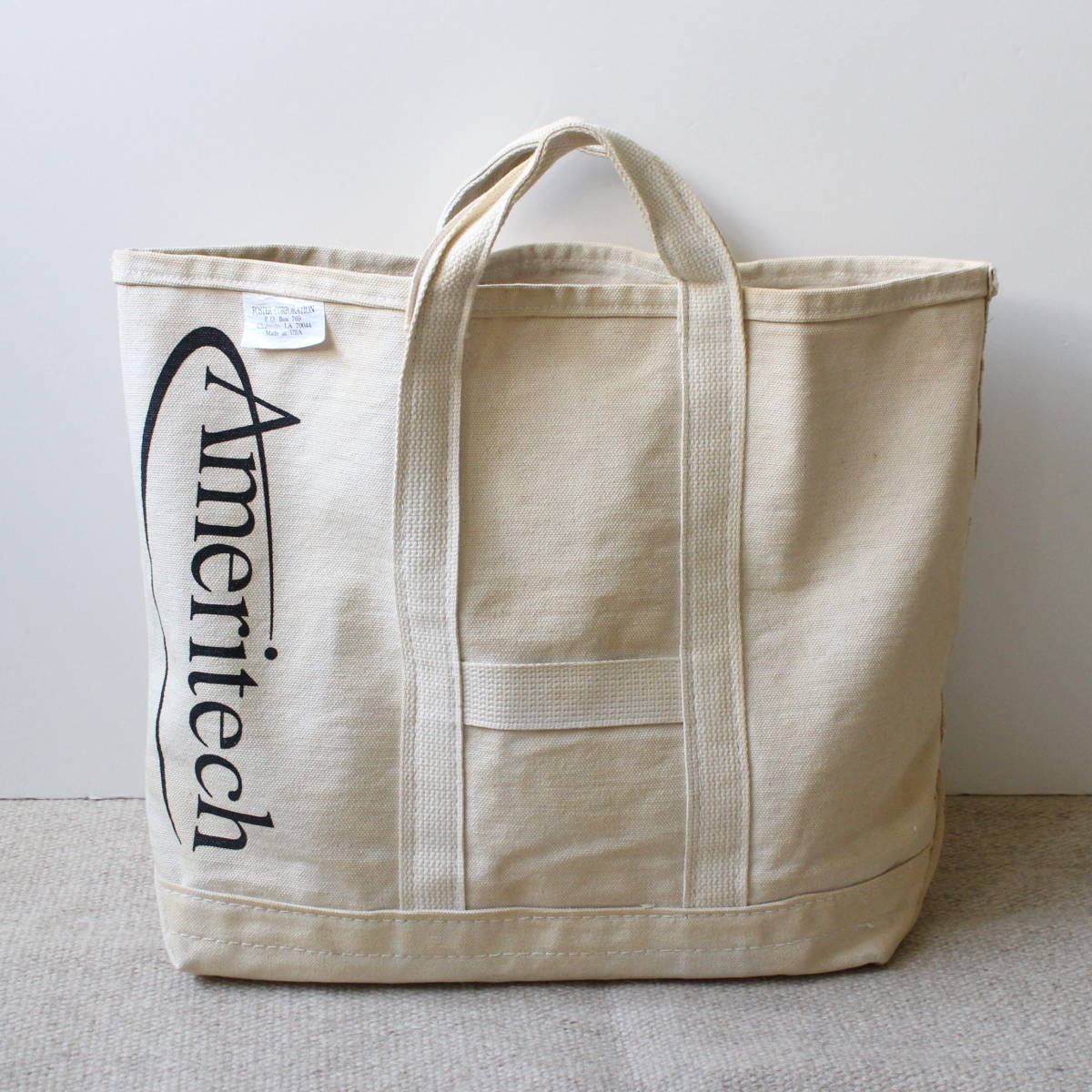  beautiful goods Vintage Ameritech canvas USA tote bag rare America tool tool industry series tool marks lie craft Work euro call 