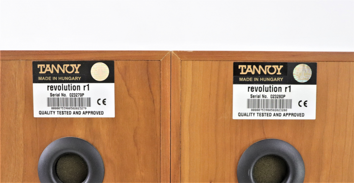 美品】 【動作良好】 TANNOY revolution r1 タンノイスピーカー 美品】 【動作良好】 TANNOY revolution r1 タンノイスピーカー