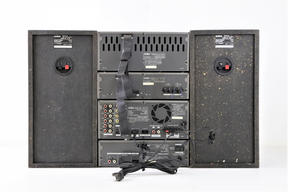 Yahoo!オークション - 【通電OK】 AIWA NS-X7 ×2 / FX-WX7 / TX Yahoo!オークション - 【通電OK】 AIWA NS-X7 ×2 / FX-WX7 / TX