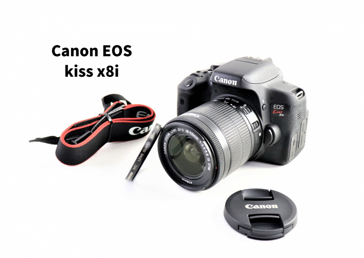 美品動作品】 Canon EOS Kiss X8i キャノンダブルズームキットデジタル