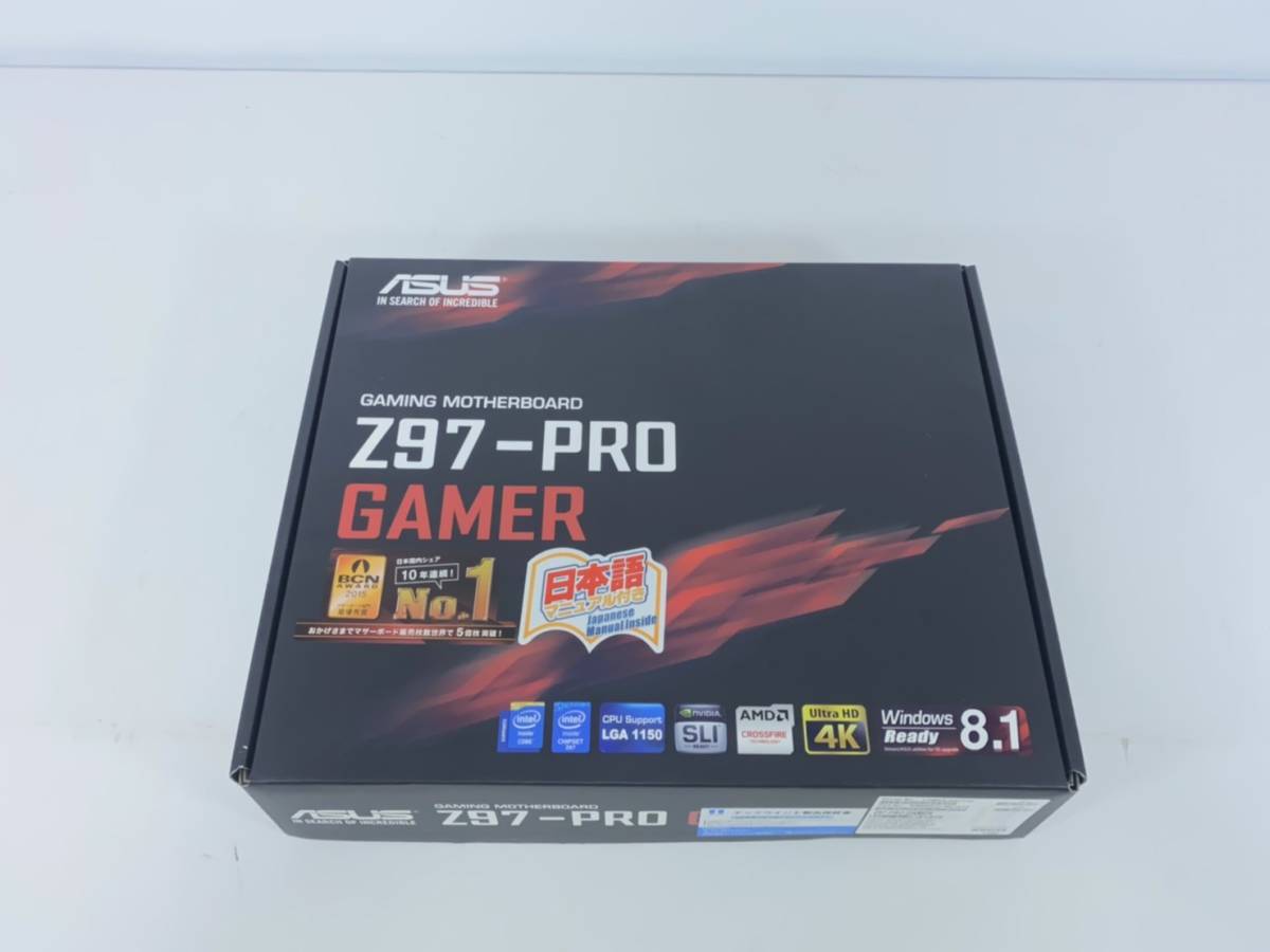 ASUS Z97-PRO GAMER マザーボード ATX LGA1150 付属品多数_画像4