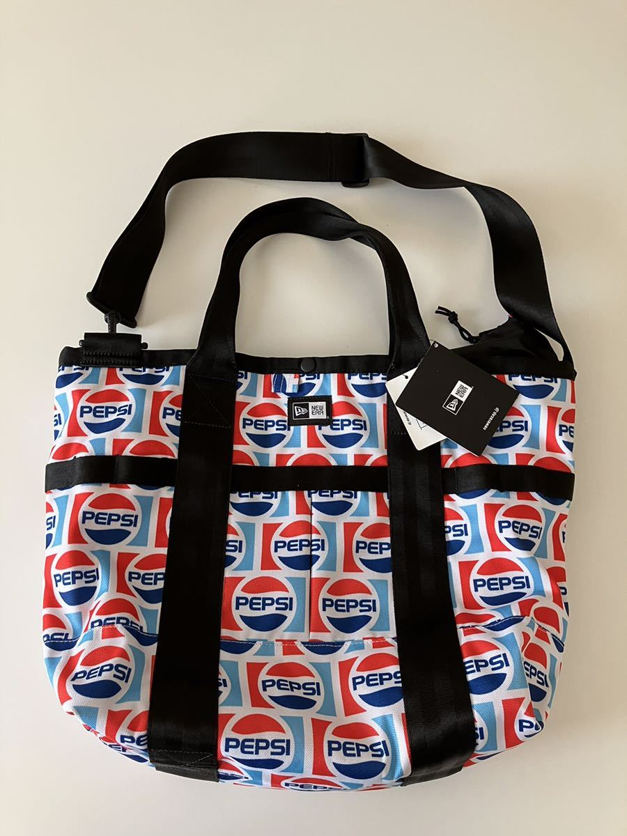 入荷中 ●NEW ERA(ニューエラ)×PEPSI-COLA(ペプシコーラ)/TOTE BAG/トートバッグ /22L ニューエラ 入荷中 ●NEW ERA(ニューエラ)×PEPSI-COLA(ペプシコーラ)/TOTE BAG/トートバッグ /22L ニューエラ