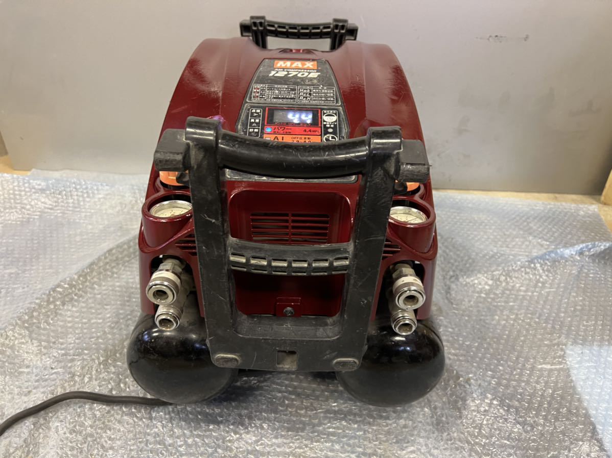 良品 低騒音マックス☆高圧専用エアコンプレッサー☆AK-HH1270E