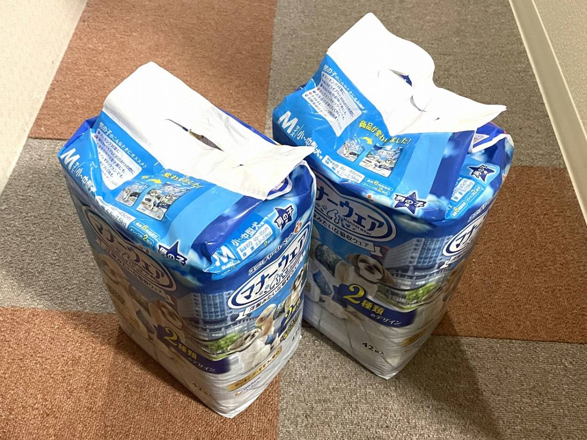 新品 ユニチャーム マナーウェア 男の子用 Mサイズ 42枚 小〜中型犬用 犬用品 紙おむつ マナーパッド 小型犬 中型犬 2ケースセット☆ 激安人気新品 新品 ユニチャーム マナーウェア 男の子用 Mサイズ 42枚 小〜中型犬用 犬用品 紙おむつ マナーパッド 小型犬 中型犬 2ケースセット☆ 激安人気新品