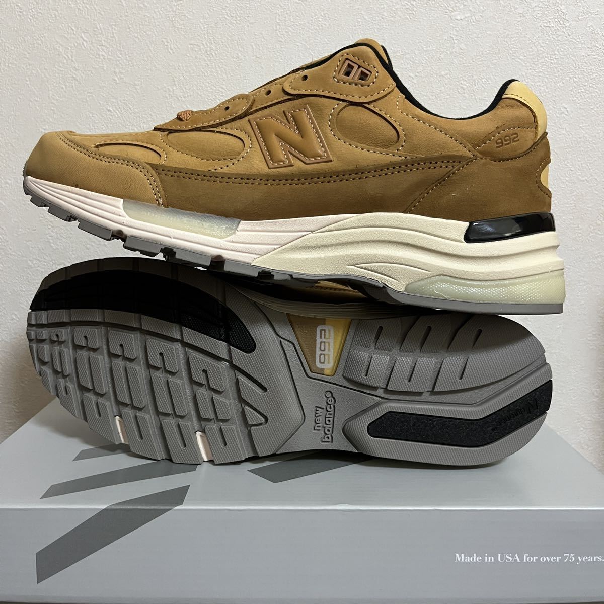 プチギフト M992 TN 26.5cm 2019年製 Dワイズ タン 993 990 - 通販