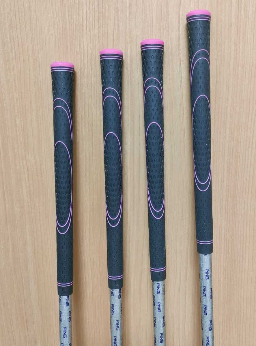 レディース】PING セリーヌ アイアンセット 7.9.W.S カーボン L