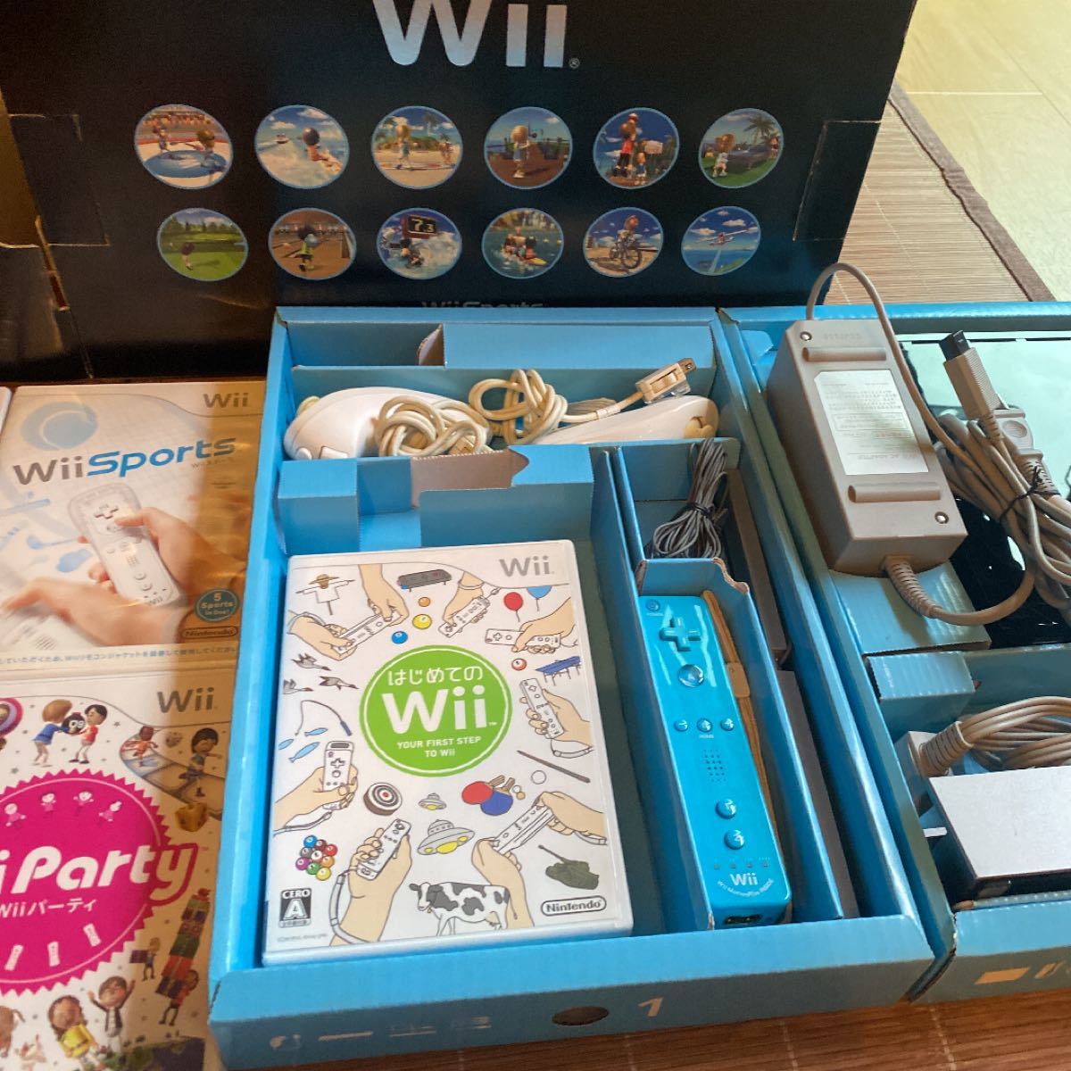任天堂Wii本体　リモコン　ソフト ヌンチャク