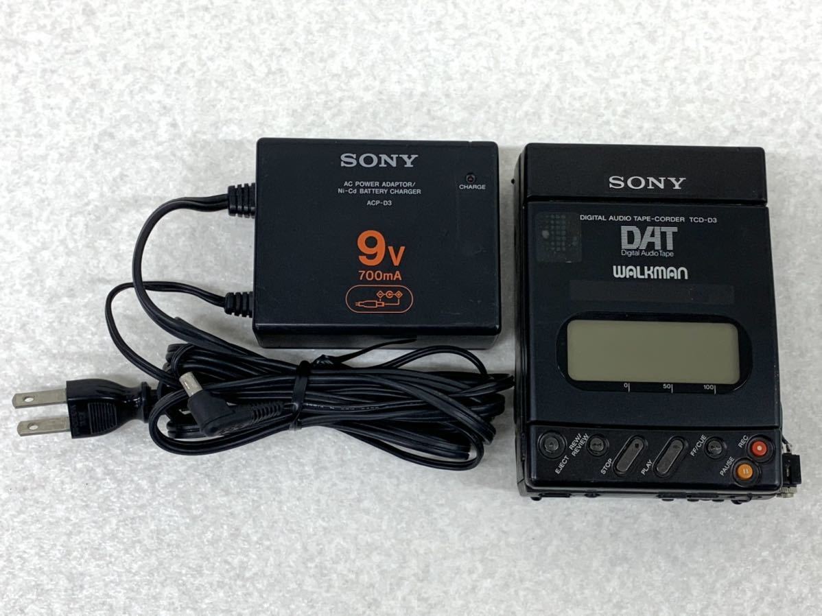 ◇995(60) DAT WALKMAN ソニー ウォークマン SONY TCD-D3 ポータブル