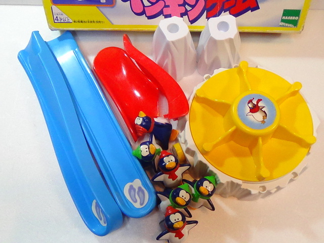  repeated price decline MB HASBRO melody -.. ..........! penguin game pretty .. toy . house playing 90 year retro Vintage 