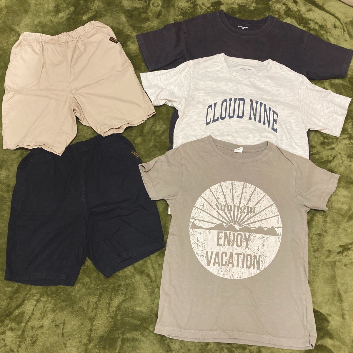 男の子 まとめ売り Tシャツ150 ショートパンツ140 セット|PayPayフリマ