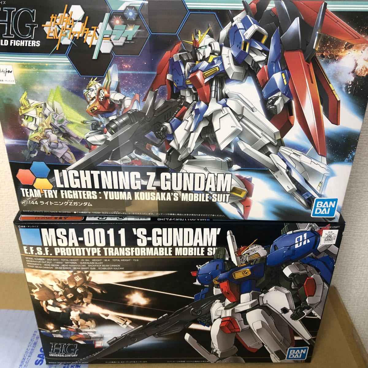 HGUC Sガンダム ライトニングZガンダム (1/144スケール HGBF HGUC Sガンダム ライトニングZガンダム (1/144スケール HGBF