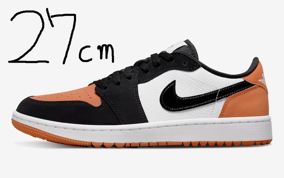 即決 27cm NIKE AIR JORDAN 1 LOW GOLF SHATTERED BACKBOARD ゴルフ
