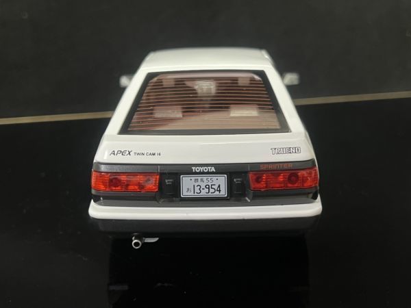 【全長22㎝】AE86 トレノ トヨタ Toyota 1/20 ミニカー H66_画像7