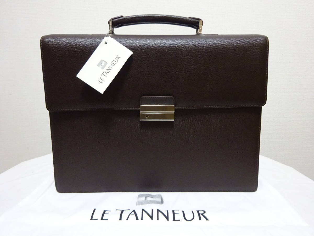 LE TANNEUR ルタヌア レザーブリーフケース ビジネスバッグ 書類カバン