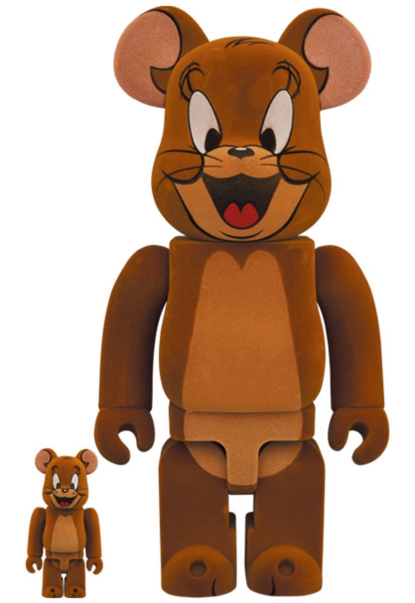 ベアブリック BE@RBRICK JERRY フロッキーVer.100%&400％