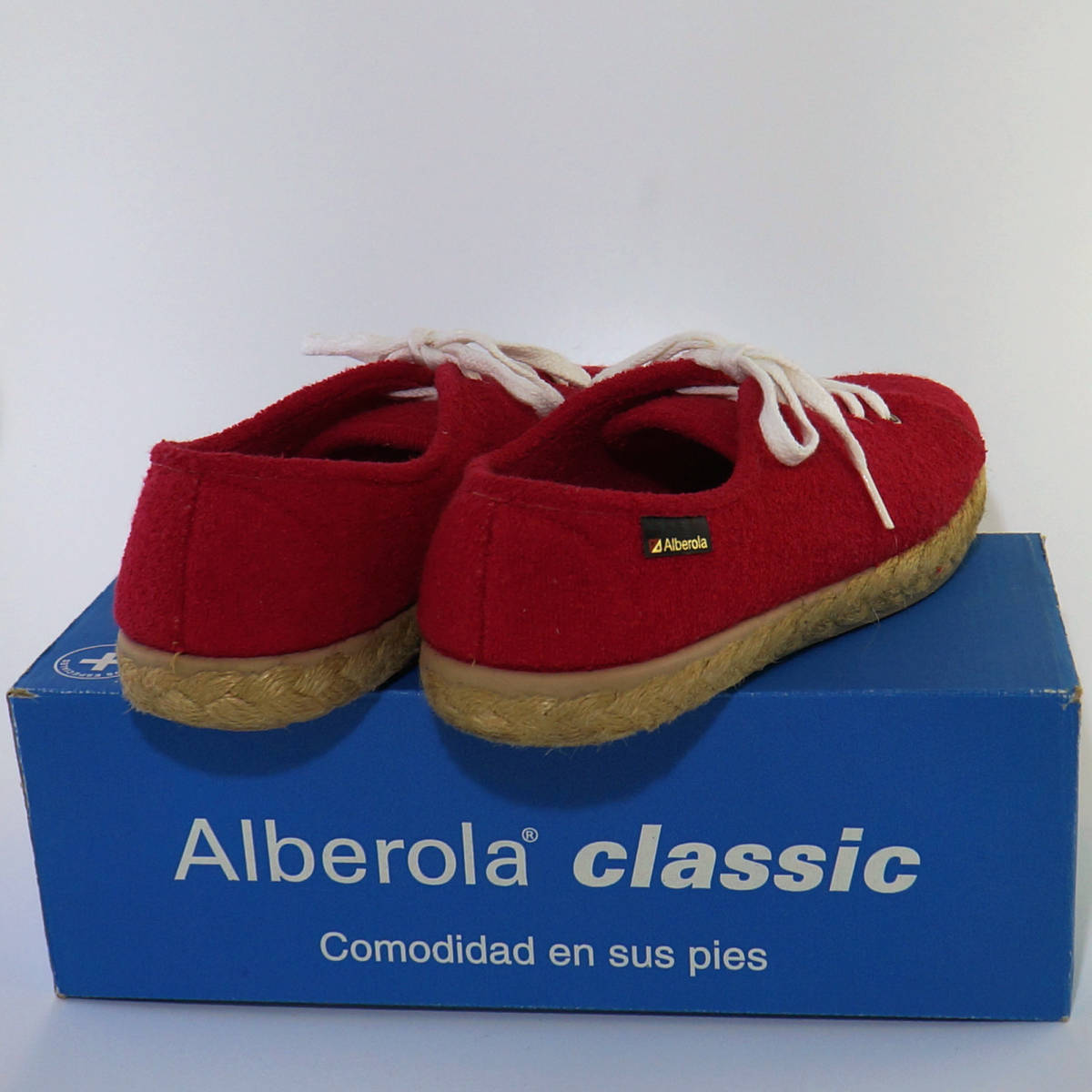 ALBEROLA CLASSIC Toalla パイル スニーカー 40（25cm）　アルベローラ クラシック スペイン_画像2