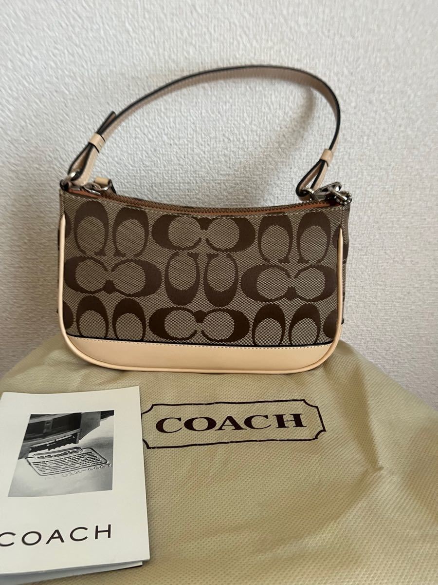 COACH コーチ ショルダーバッグ　シグネチャー アクセサリーポーチ