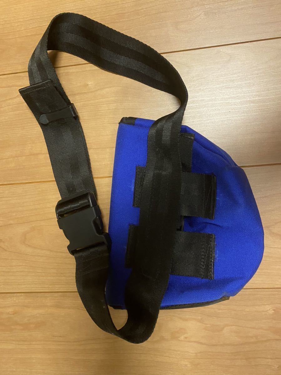 R.E.Loadli load Courier Koo lie messenger bag blue shoulder pad belt bag 