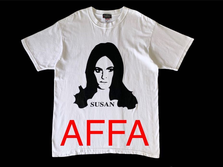 レア！ 美品 AFFA SUSAN Tシャツ 白 当時物 UNDERCOVER 藤原ヒロシ 裏