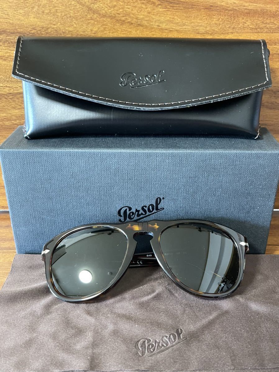 未使用 Persol 649 24-31 52□20 ペルソール _画像1