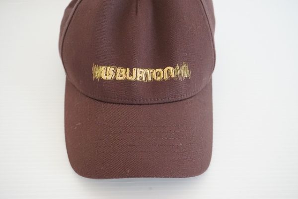 【即決】BURTON バートン 帽子 キャップ サンプル品 茶系 FLEXFIT【749923】_画像2