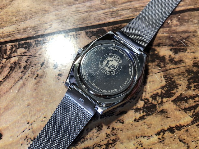 未使用同様 美品 箱付 CITIZEN シチズン デイデイト SOLAR ECO-DRIVE E101 ソーラー 緑 グリーン シルバー ゴールド メンズ 腕時計_画像5