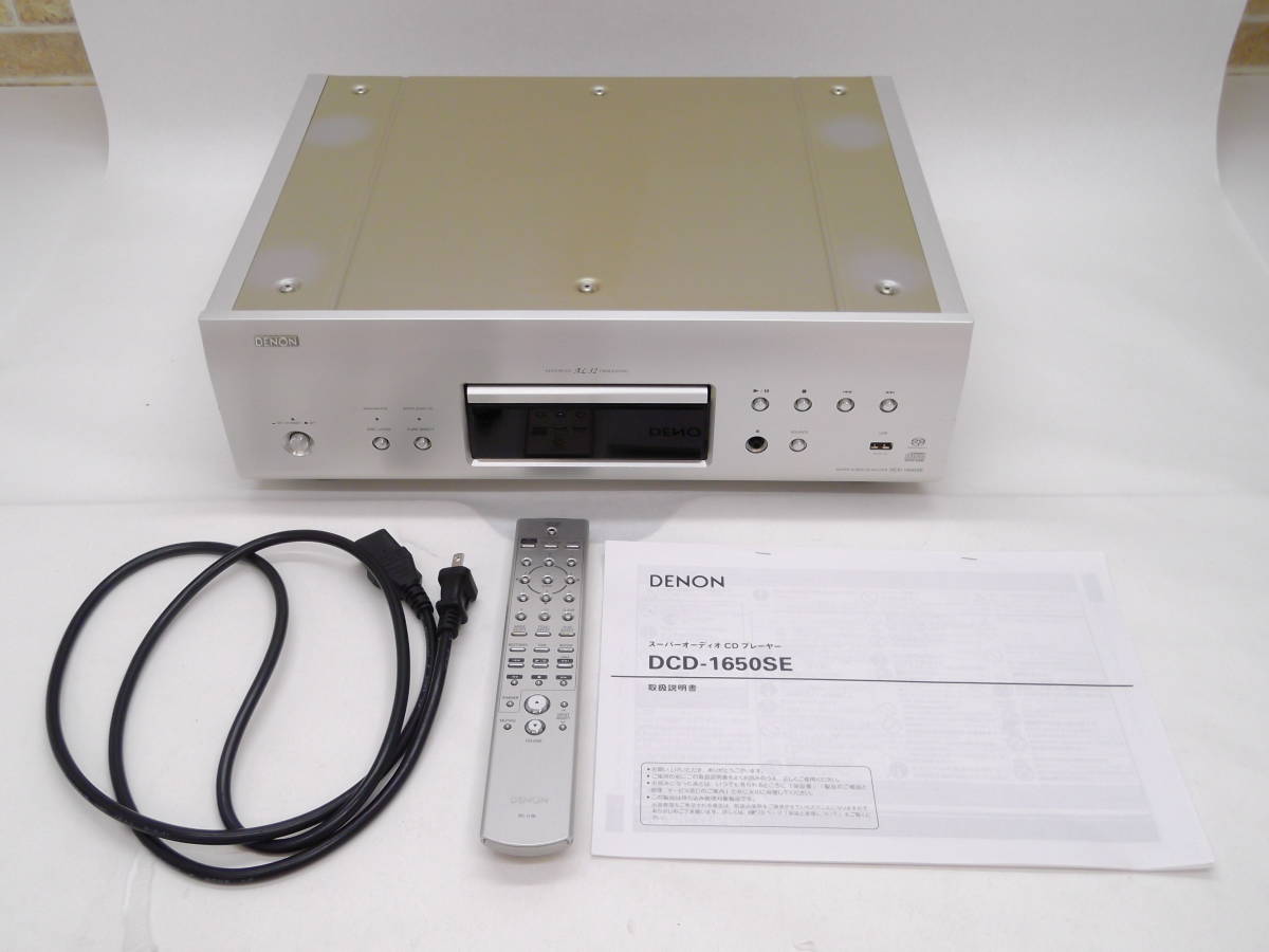 52】DENON デノン CDプレーヤー DCD-1650SE distribella.com