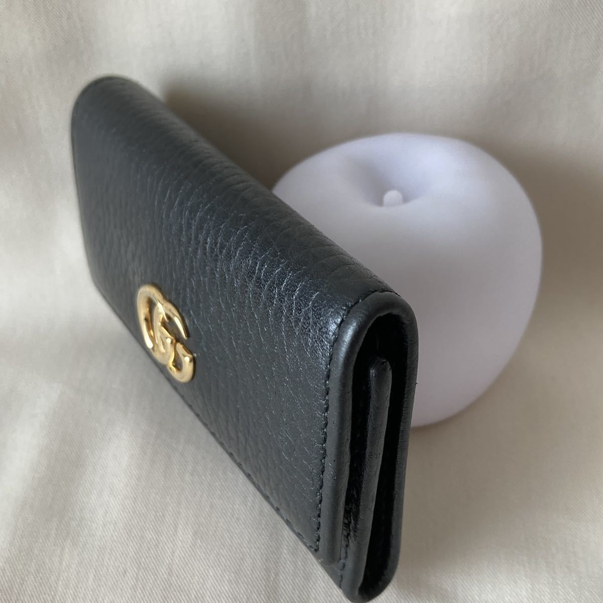 GUCCI グッチ 6連 キーケース マーモント ブラック 黒 極美品☆
