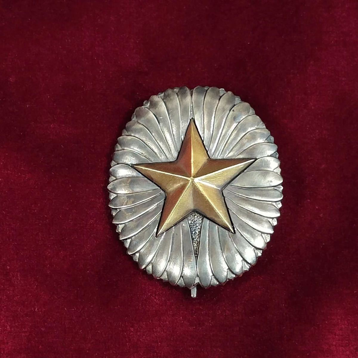 送料無料】 大日本帝国 日本軍 陸軍大学校卒業徽章(天保銭) 桐箱 陸大