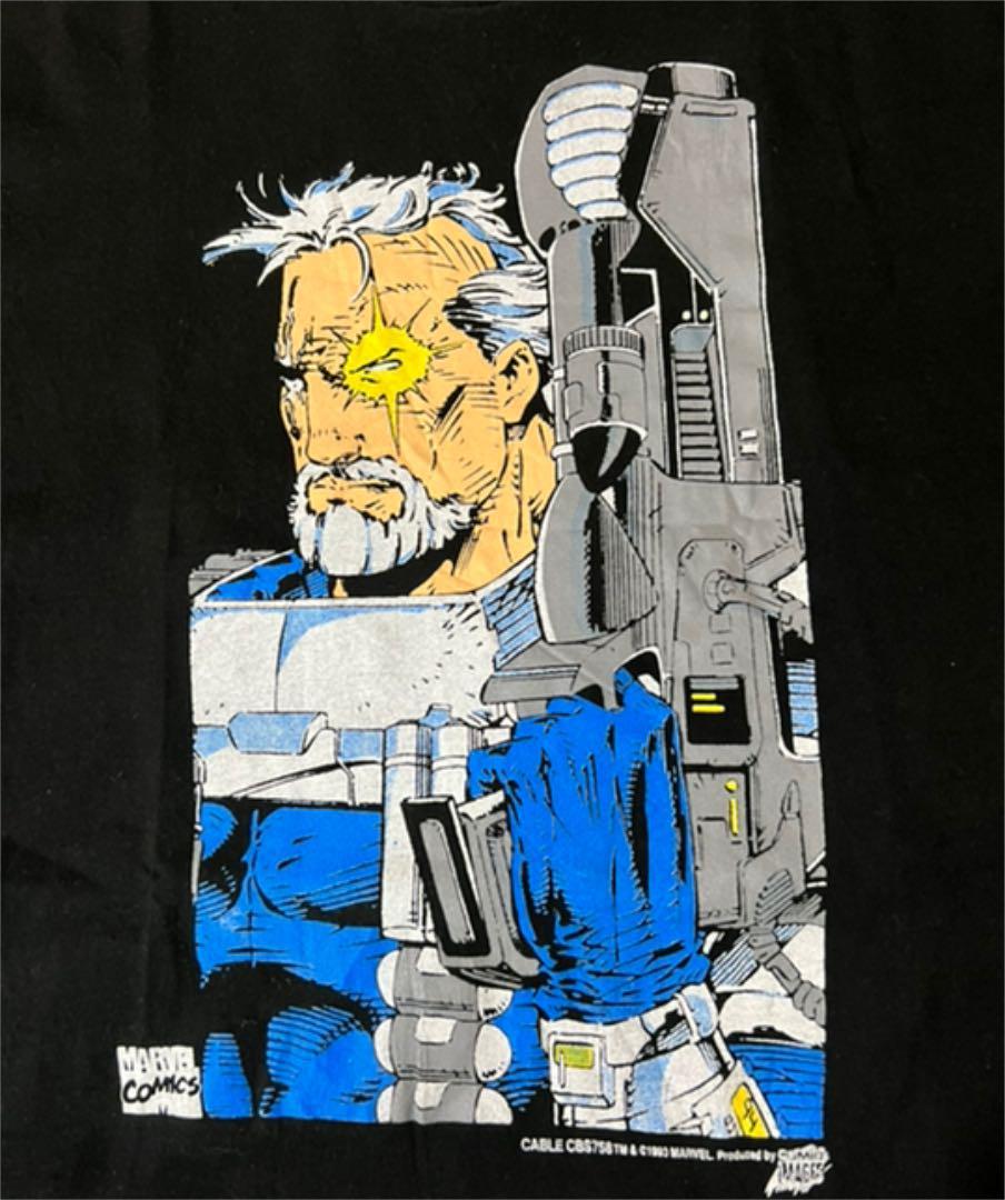 送料込!! 90s ヴィンテージ 古着 USA製 Marvel マーベルコミックス X