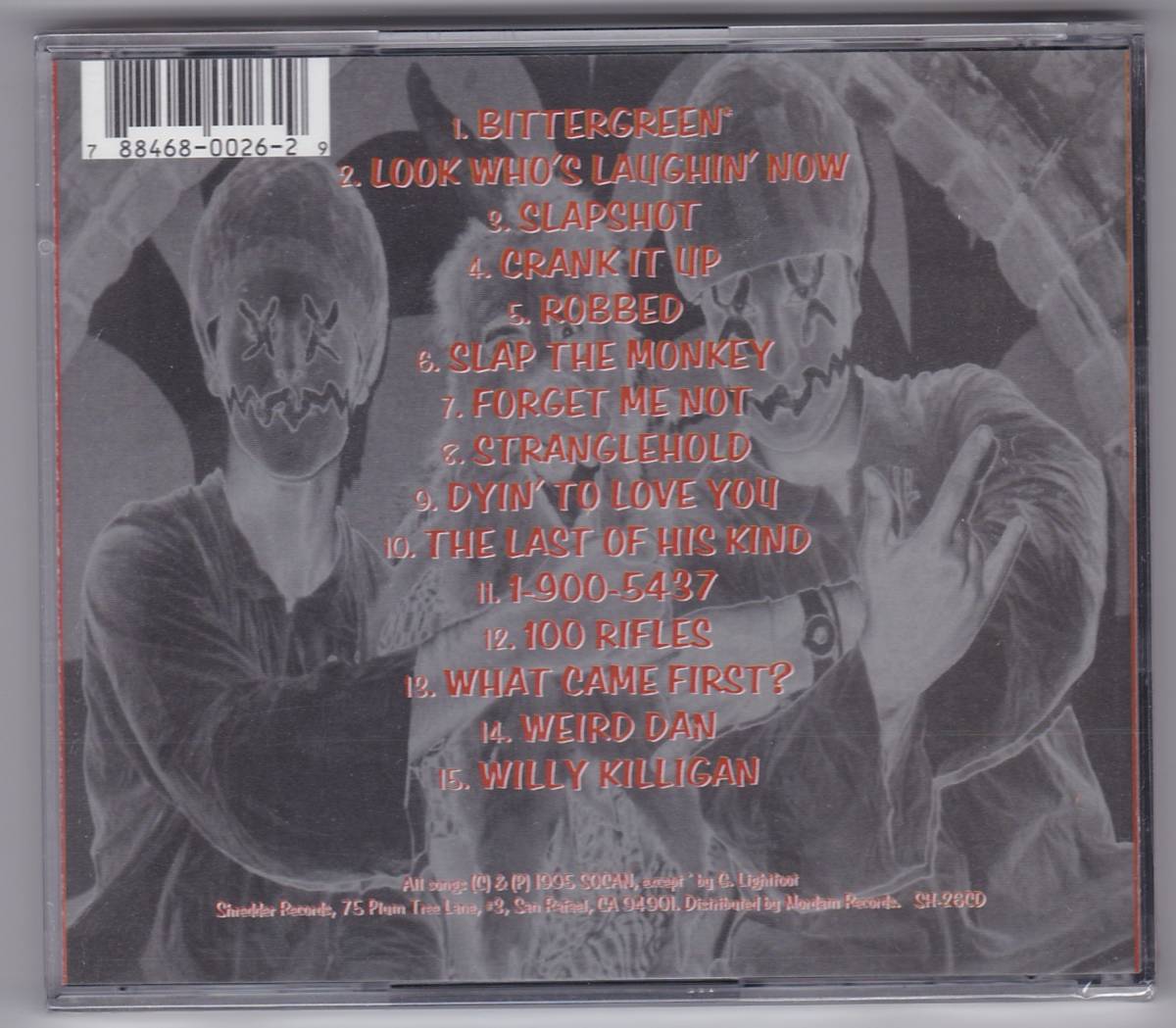 USA輸入盤新品CD McRACKINS / WHAT CAME FIRST? [1995] Canadian Pop Punk/メロコア/ハードコア_画像2