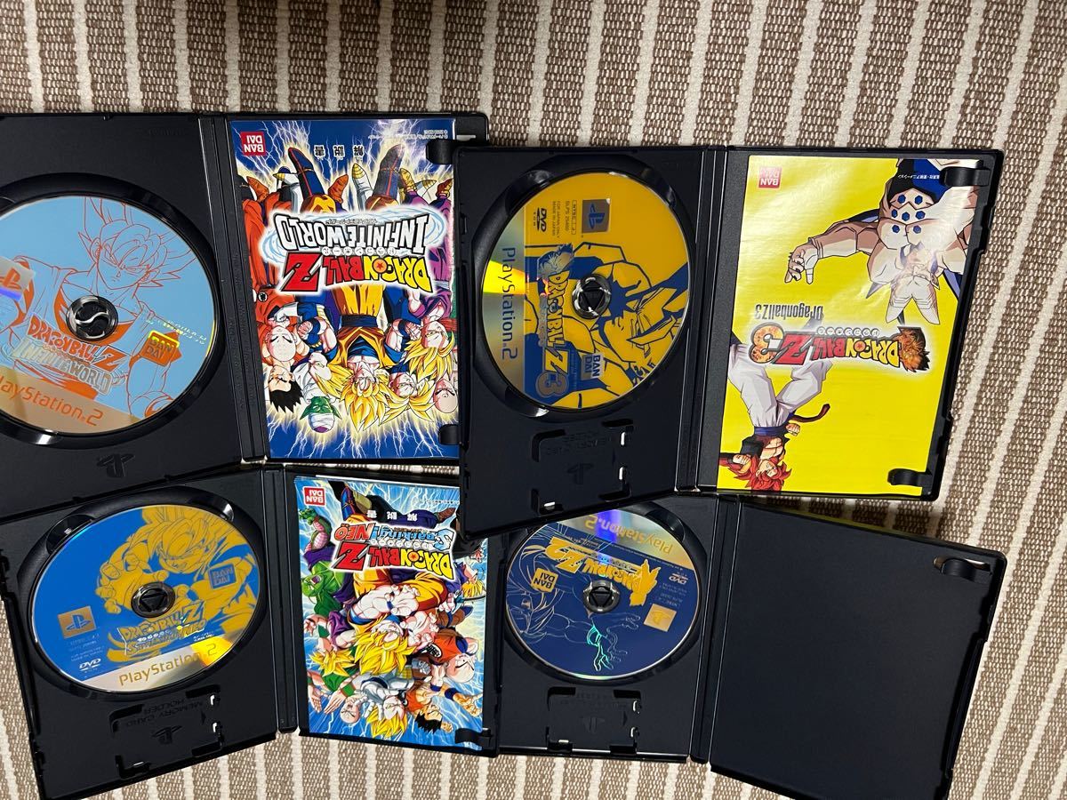 ps2ソフトドラゴンボールZのセット