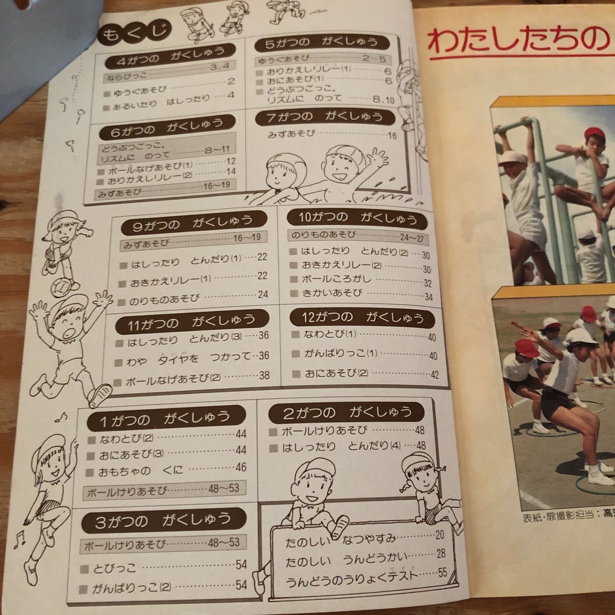 K2HH1-220705 レア[わたしたちのたいいく 1ねん 文教社 昭和58年