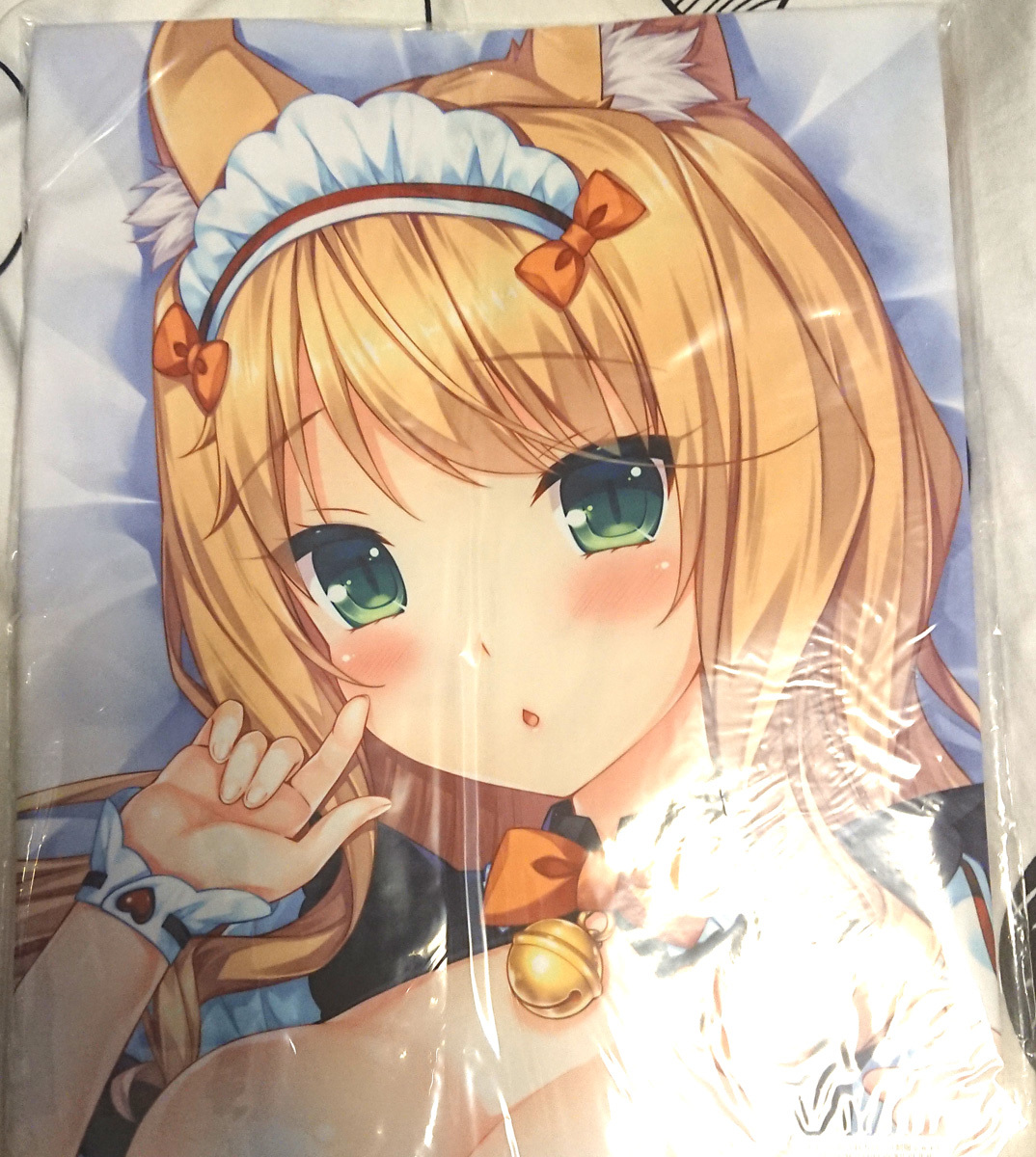 海外個人輸入 WORKs NEKO 2017 character1 ネコぱら さより 抱き枕カバー メイプル 抱き枕
