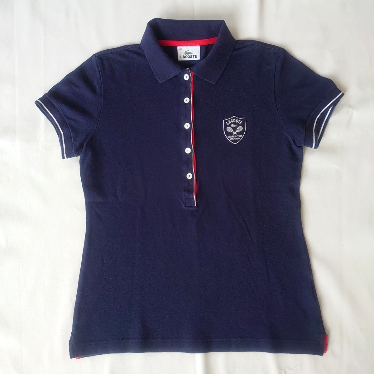 新品 B品 ポロシャツ lacoste ラコステ サイズ5 XL LACOSTE ラコステ ポロシャツ レディース サイズ40|Yahoo