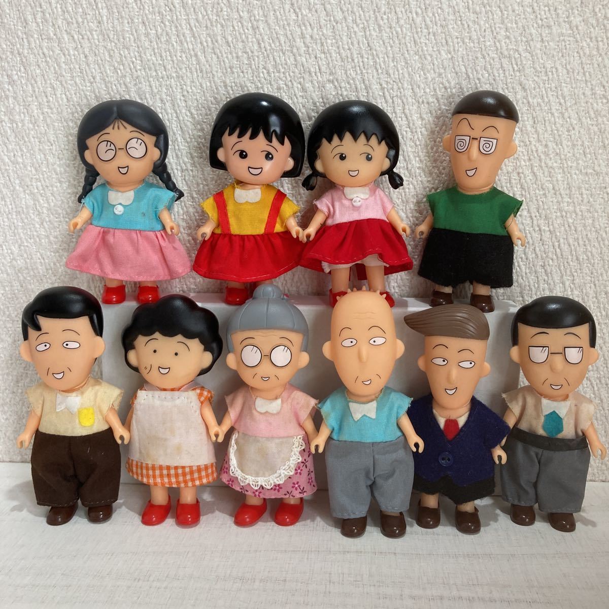レア!平成レトロ 当時もの ちびまる子ちゃん ソフビ人形 フル レア!平成レトロ 当時もの ちびまる子ちゃん ソフビ人形 フル