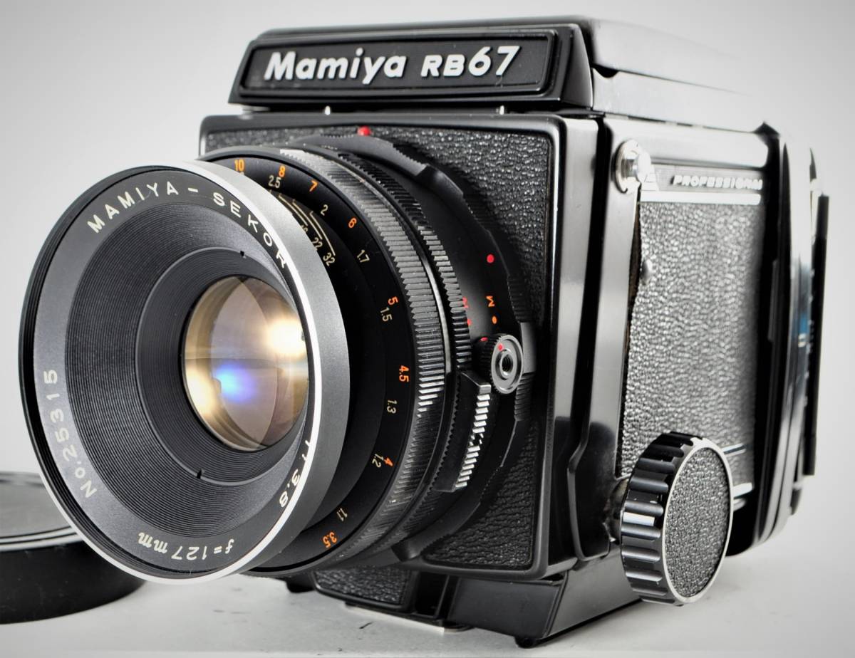 ☆MAMIYA マミヤ RB67 Professional S ボディ 黒 + ファインダー +