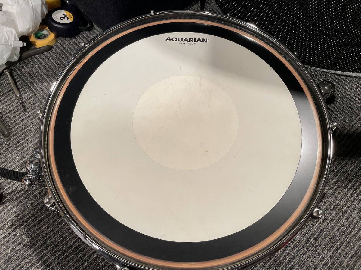 パール フリーフローティングシステム スネア 14×3.5 ケース付き 品