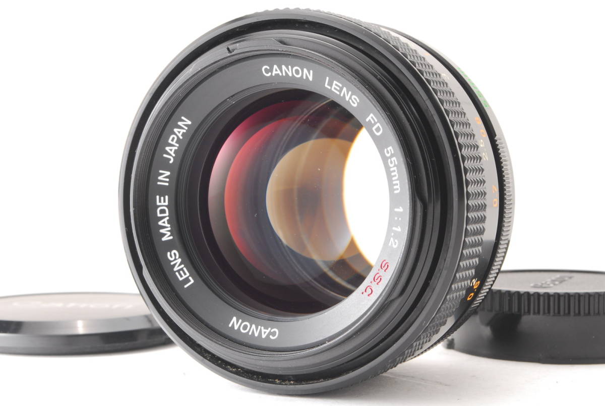 超美品】Canon FD 55mm f1.2 S.S.C. SSC Standard Prime MF Lens