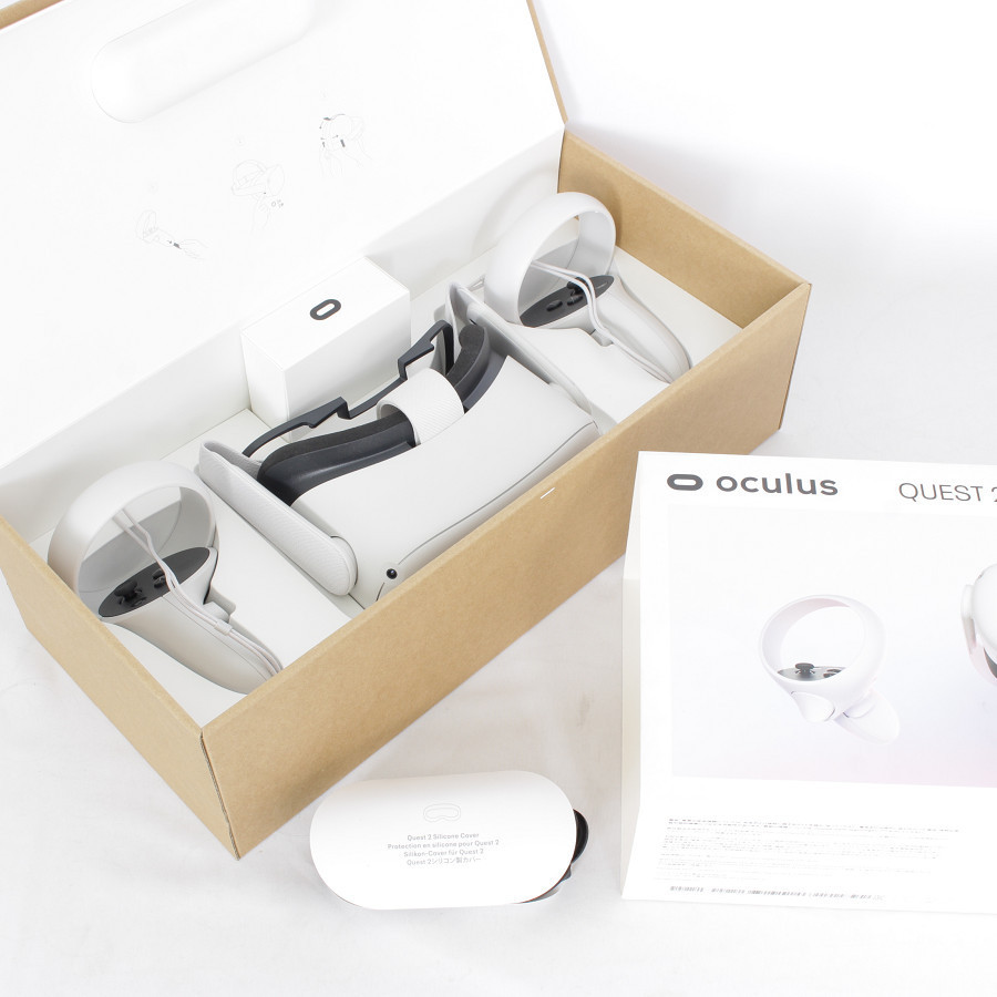 美品】Oculus Quest2 128GB VR ヘッドマウントディスプレイ ヘッド